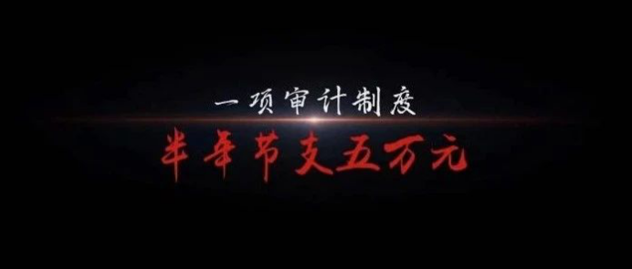黨史里的審計故事：一項審計制度，半年節(jié)支五萬元