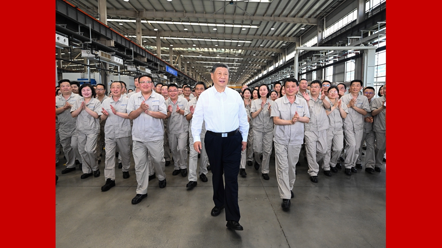 習(xí)近平：堅定信心推動高質(zhì)量發(fā)展高效能治理 奮力譜寫中...