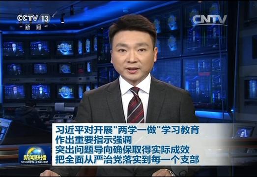 [視頻]習近平對開展“兩學一做”...